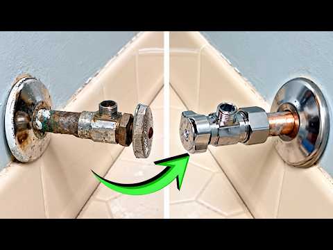 How to Replace a Shut Off Valve When It Has Been Soldered On | DIY Power Couple