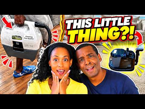 THIS Replaced Our HUGE Rental Carpet Cleaner?! | DIY Power Couple